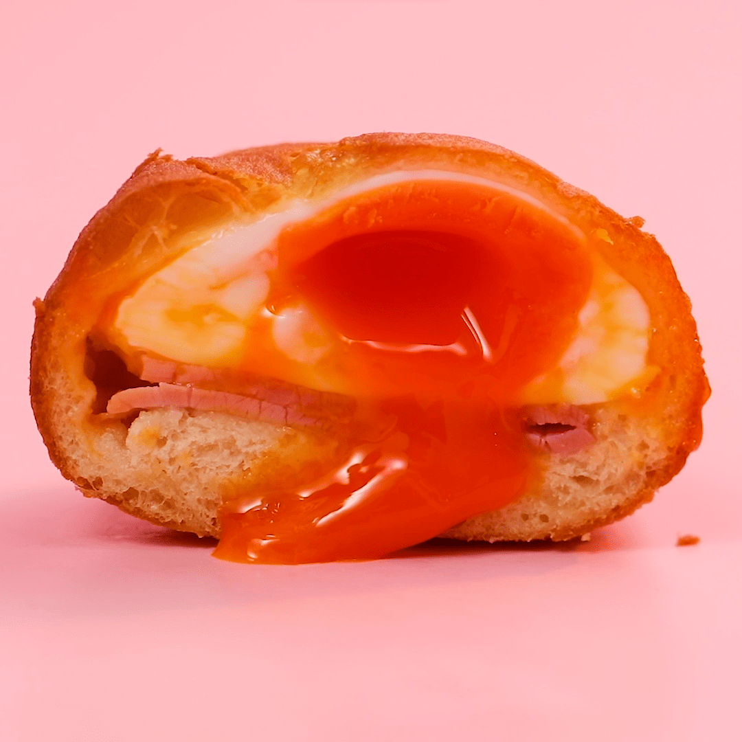 Eggs Benedict Donuts Image