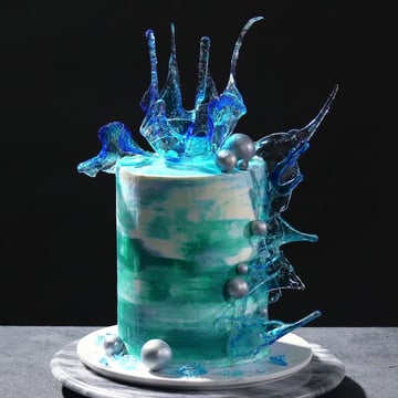 まるで水の中】表情豊かなアートケーキが美しすぎた | TASTEMADE