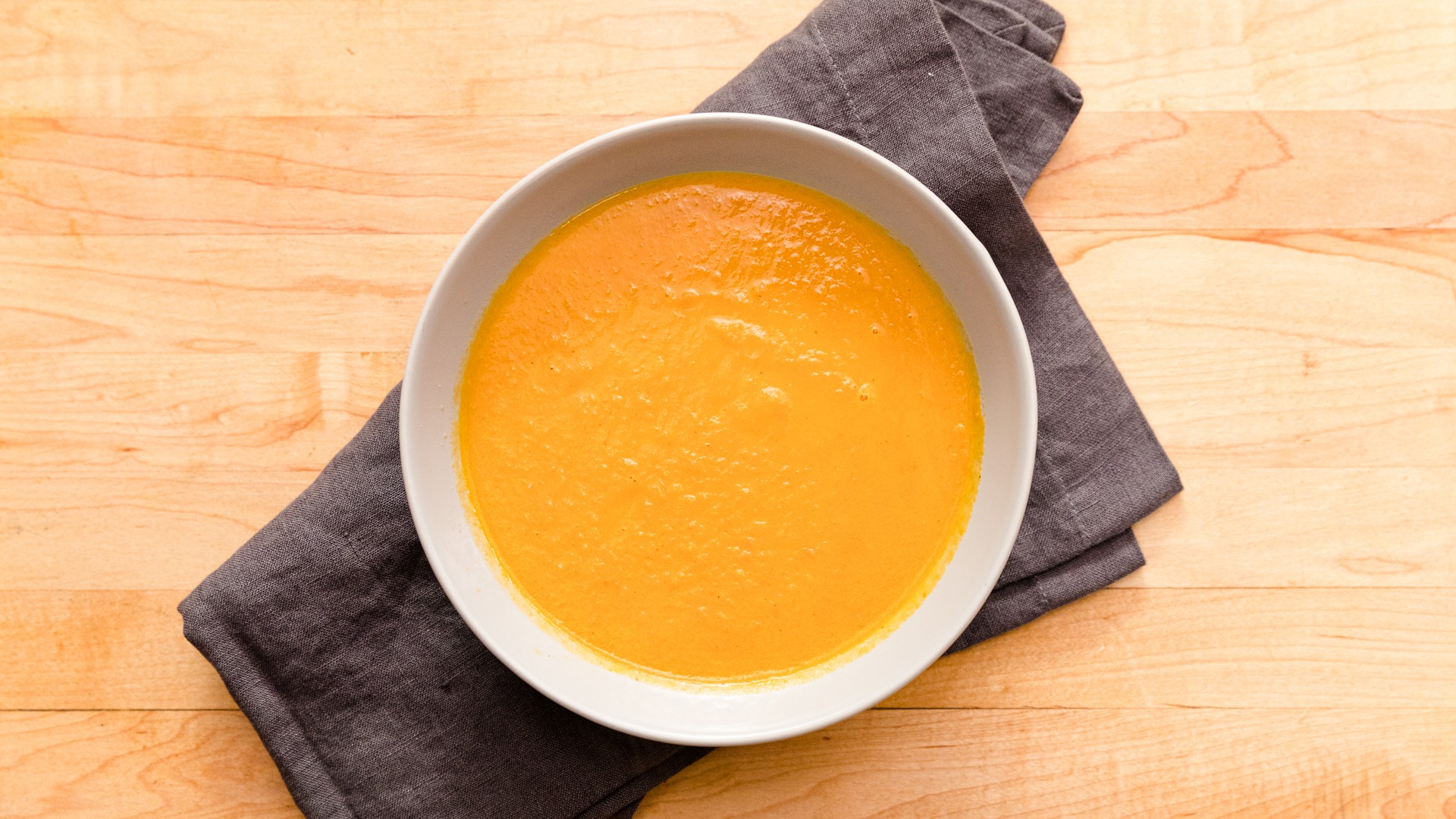 Curried Carrot-Ginger Soup