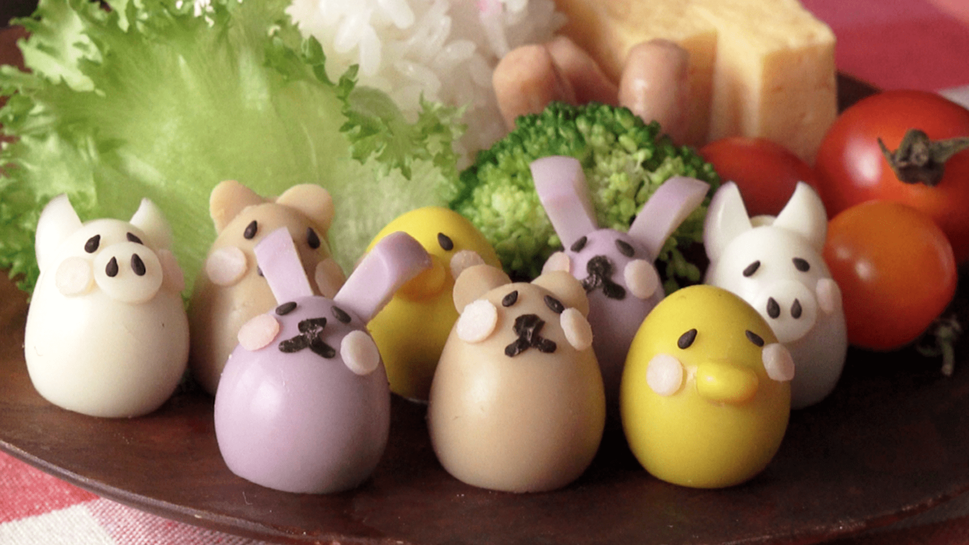 Colorful Egg Animals | Tastemade