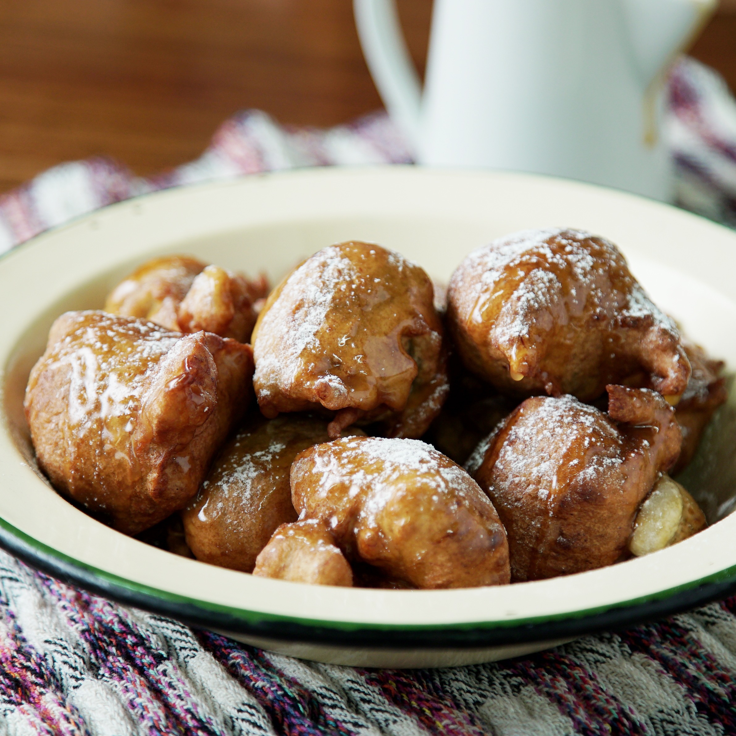Banana Fritters with Caramel Sauce Tastemade