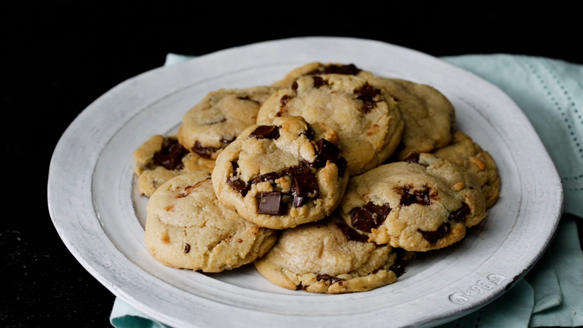 Coconut Oil Chocolate Chip Cookies