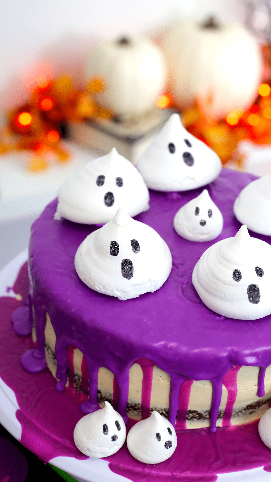 Glowing Ghost Cake Tutorial - I Scream for Buttercream