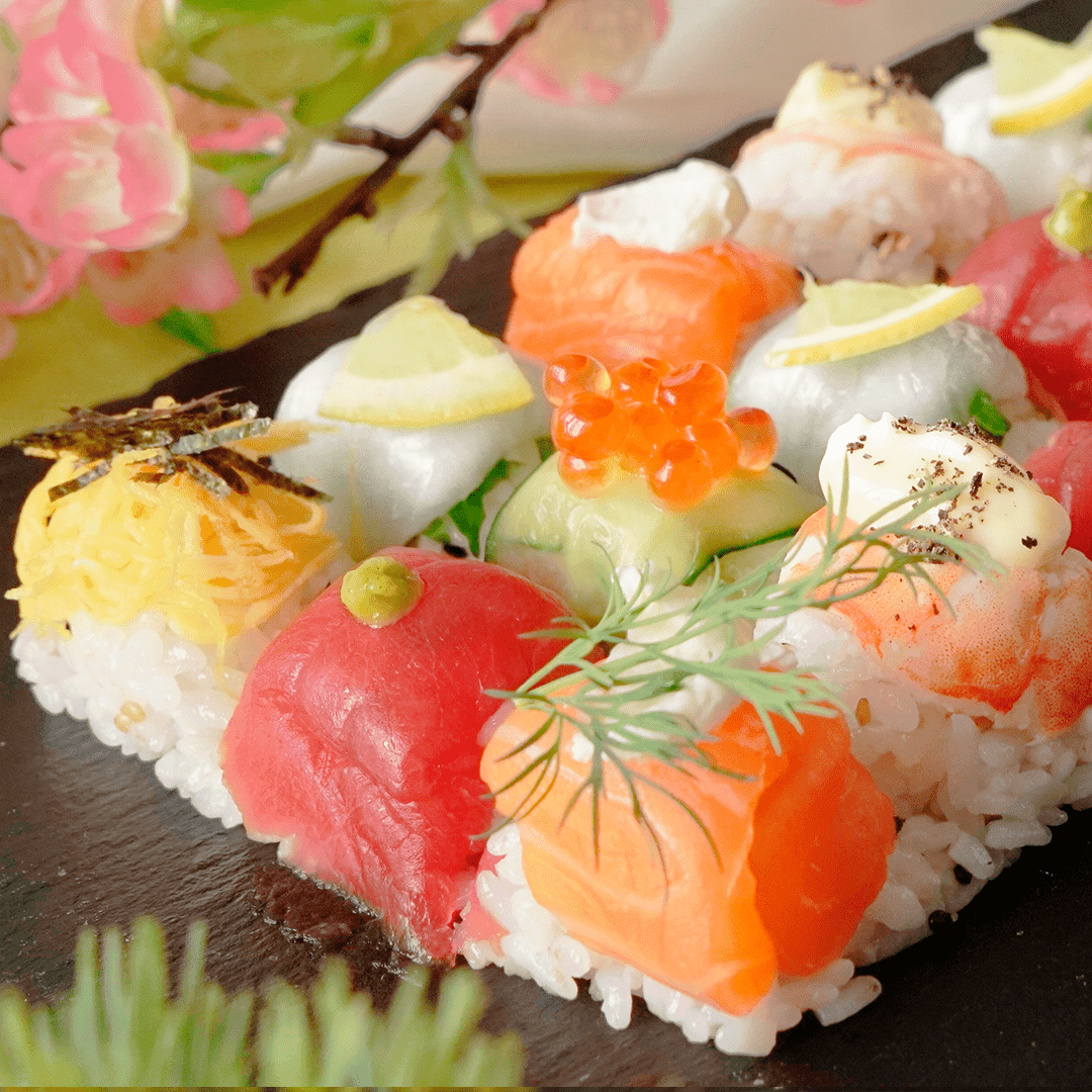 How to Make Sushi in an Ice Cube Tray