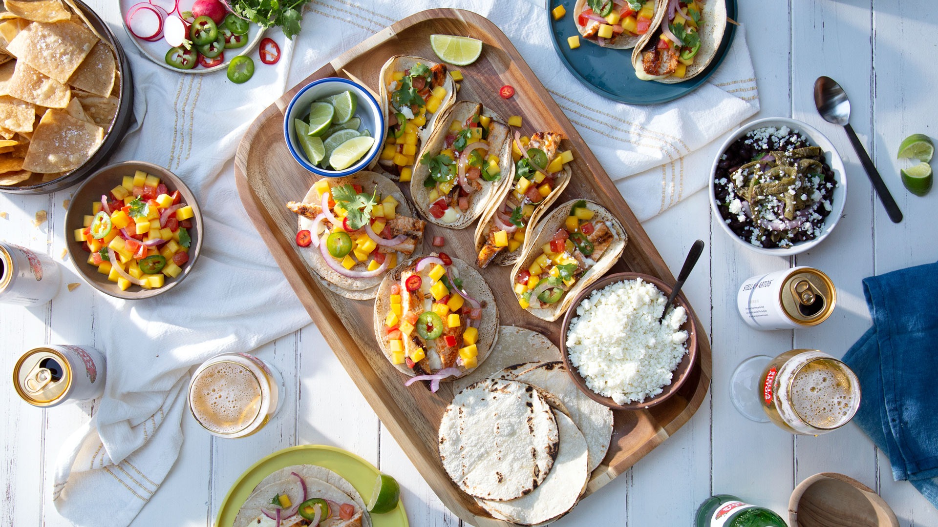 Grilled Swordfish Tacos with Mango Salsa Tastemade