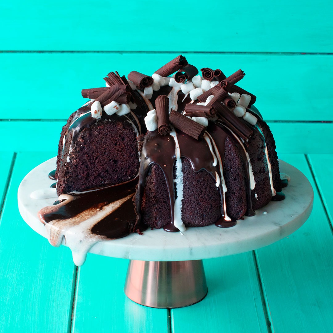 Chocolate Sour Cream Bundt Cake Recipe | Barbara Bakes