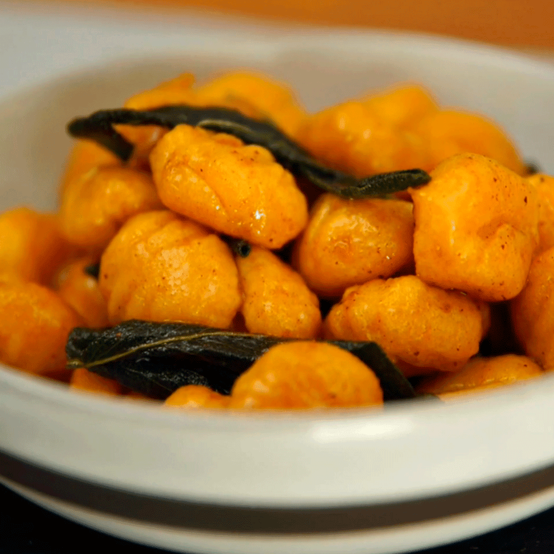 Sweet Potato Ravioli with Maple, Brown Butter and Sage Tastemade