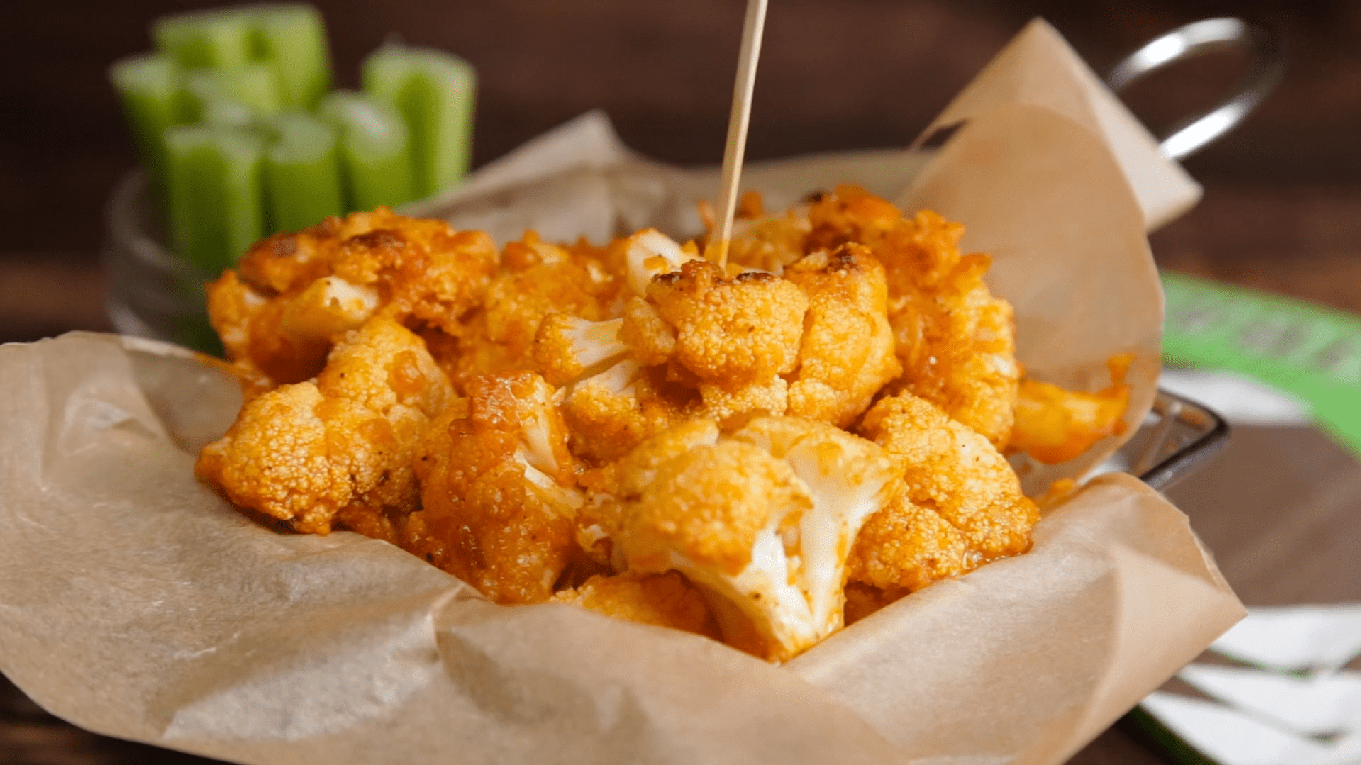 Buffalo Cauliflower Bites | Tastemade