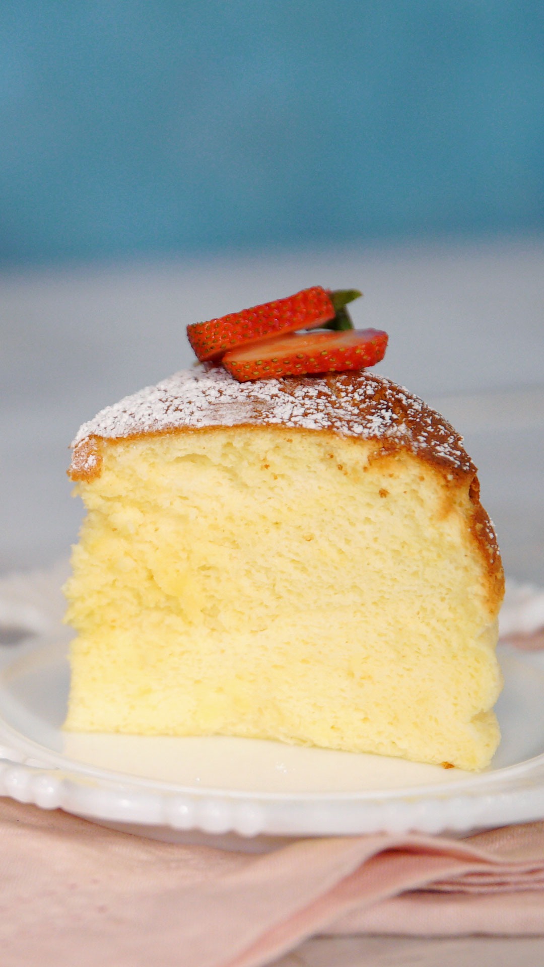 Taiwanese Castella Cake - Tips for Fixing Cracking Top - Spoonful Passion