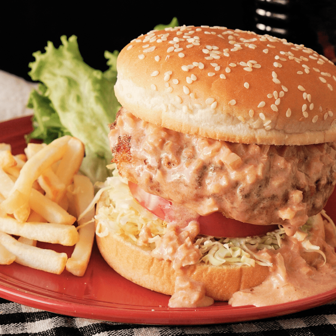 Deluxe Shrimp Burger (Korean McDonald's)