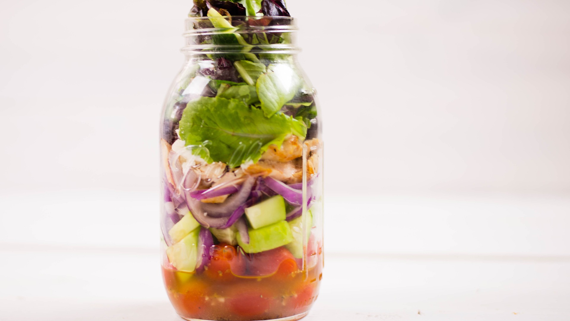 Mason Jar Greek Salad Tastemade