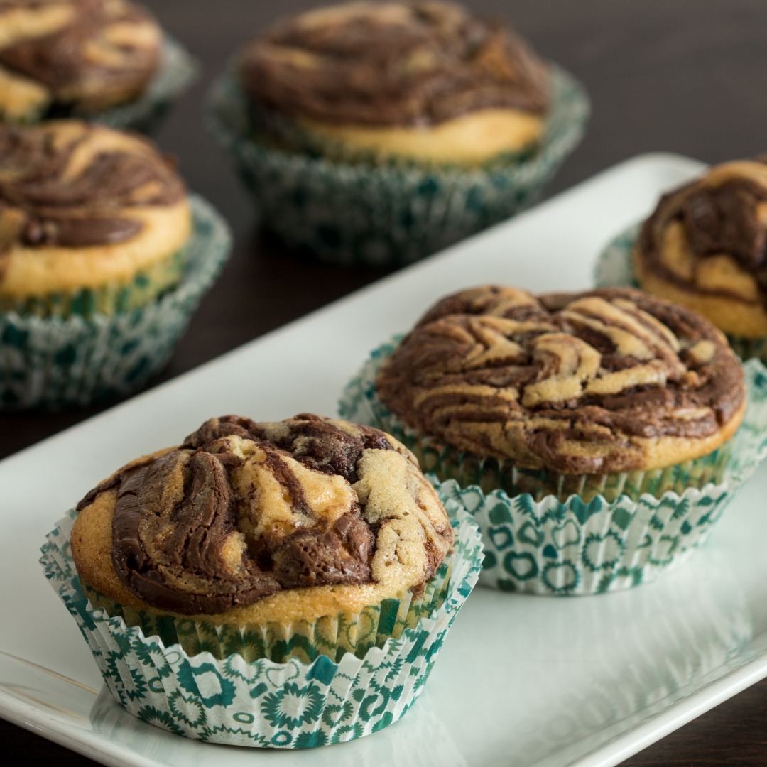 Mini Nutella Swirl Cheesecakes – Sweet and Savoury Pursuits