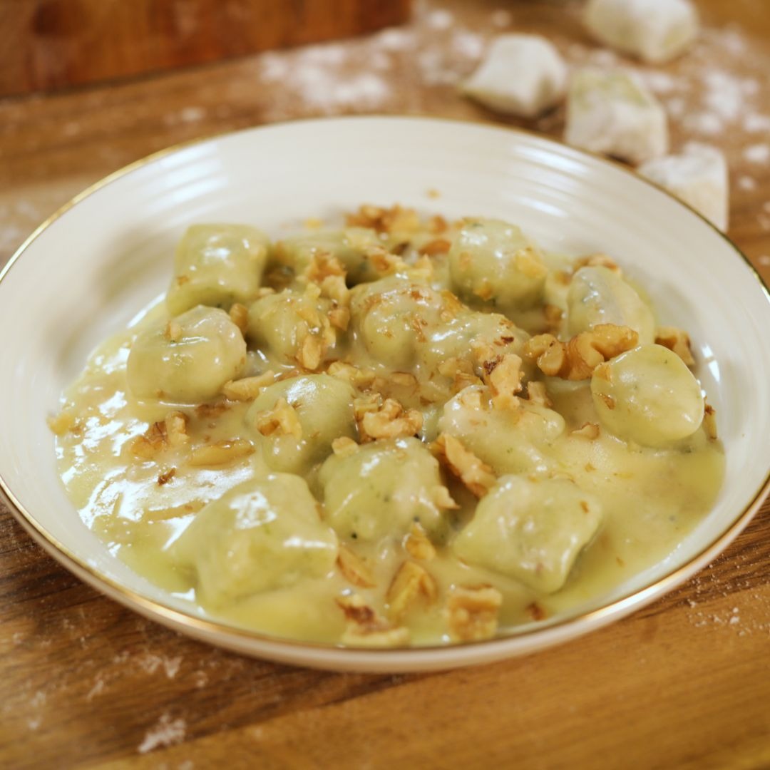Spinach Gnocchi With And Walnuts Tastemade