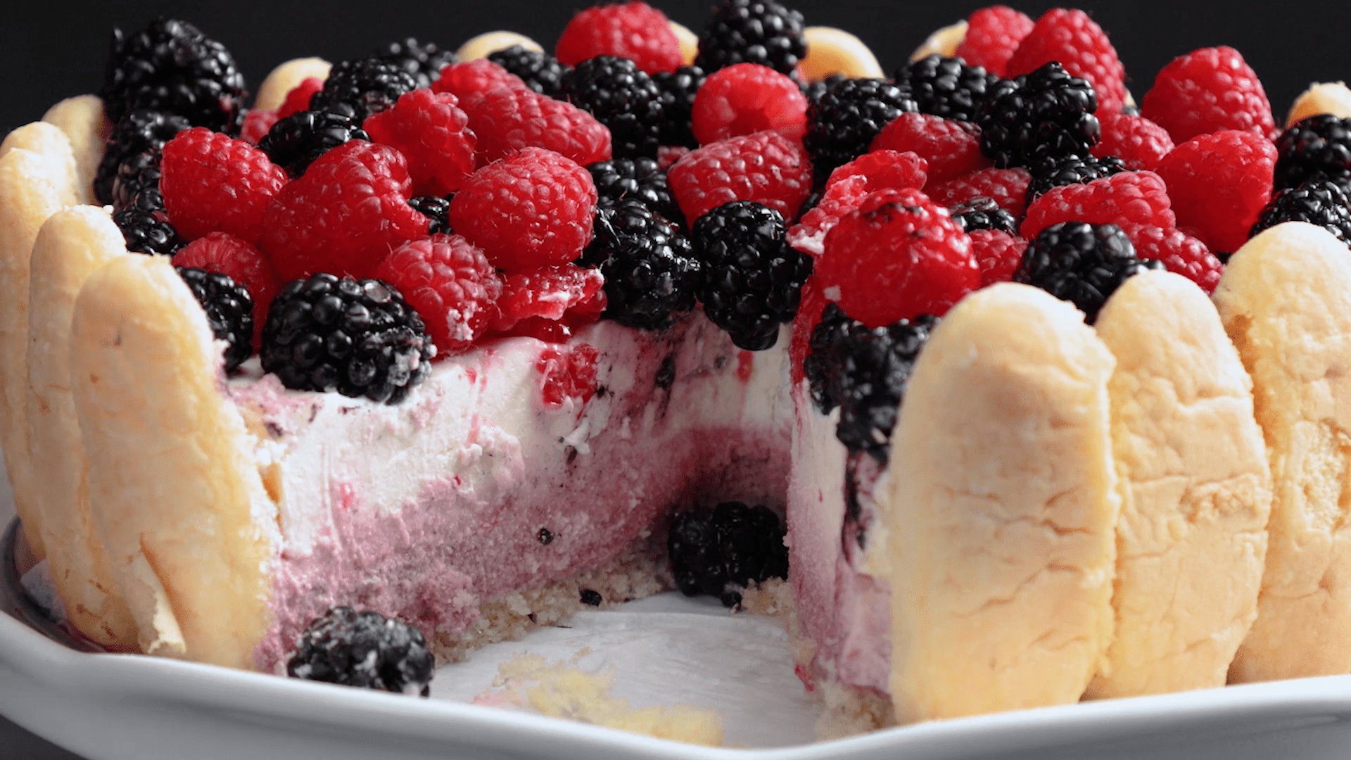 Mixed Berry Charlotte Recipe