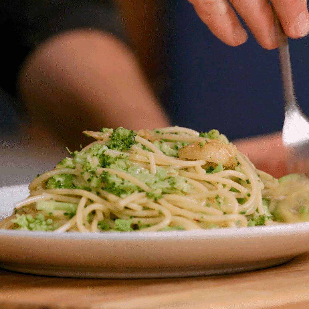 Spaghetti and Broccoli Tastemade