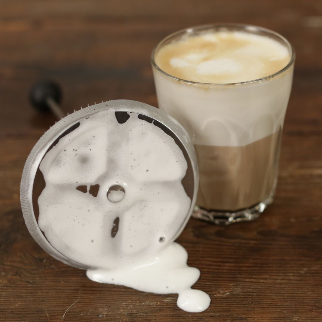 Frothy Milk French Press Hack Tastemade