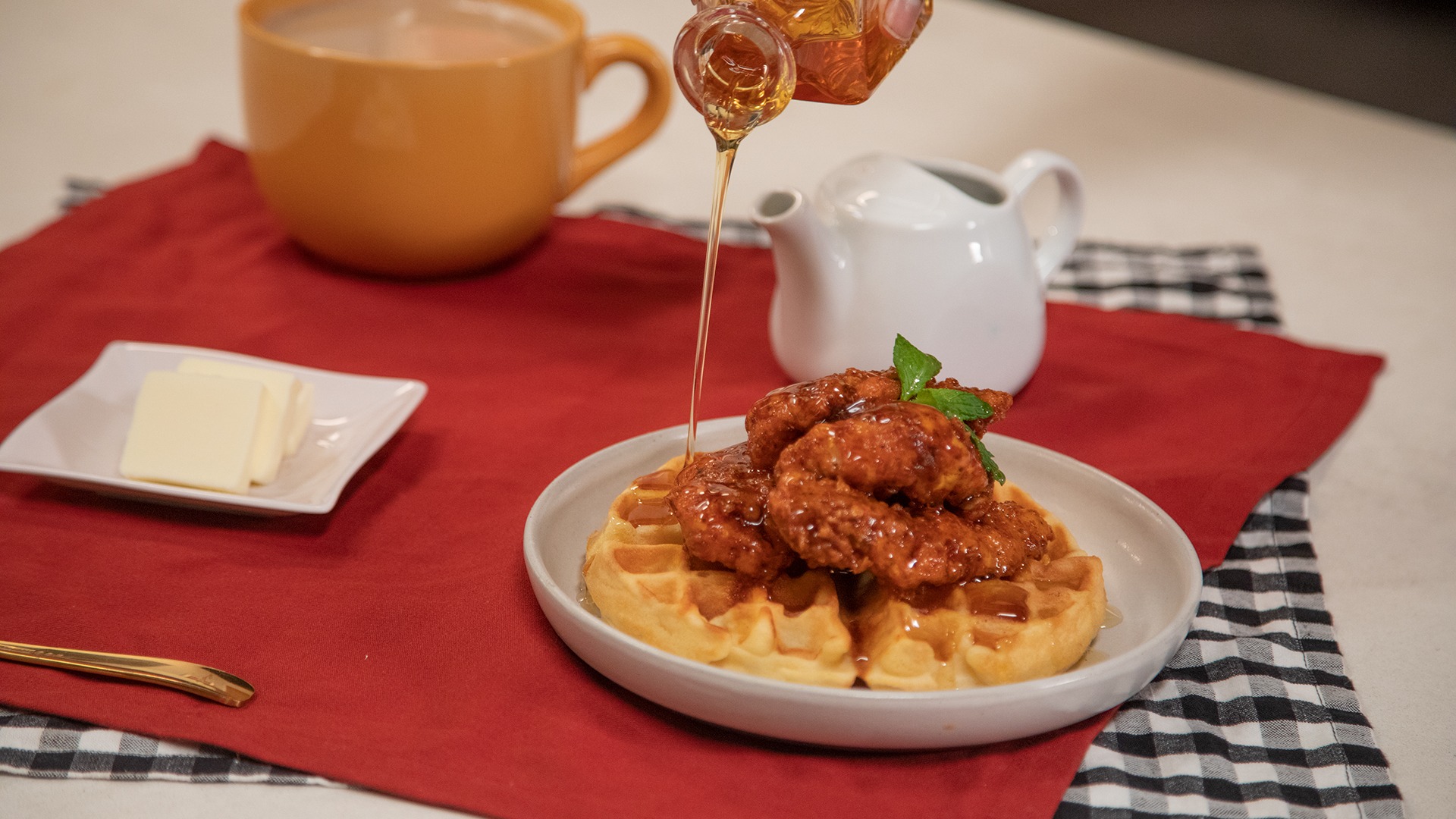 Nashville Hot Chicken and Waffles Tastemade