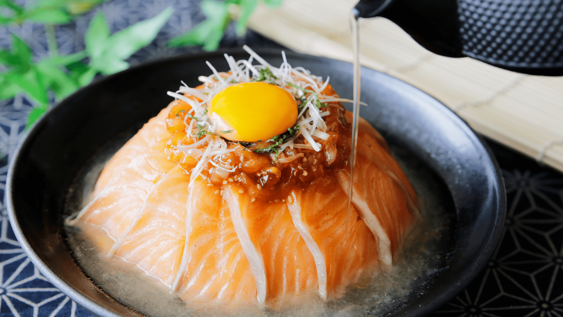 Salmon Yukhoe Ochazuke (DashiSteamed Salmon over Rice) Tastemade