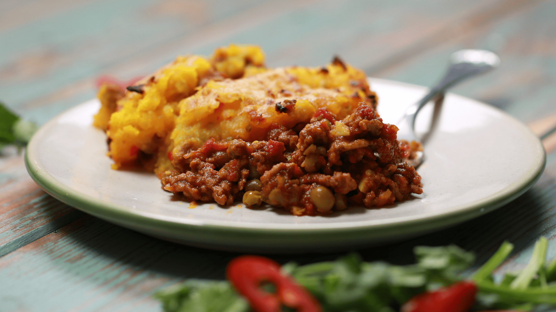 Indian-Inspired Shepherd's Pie