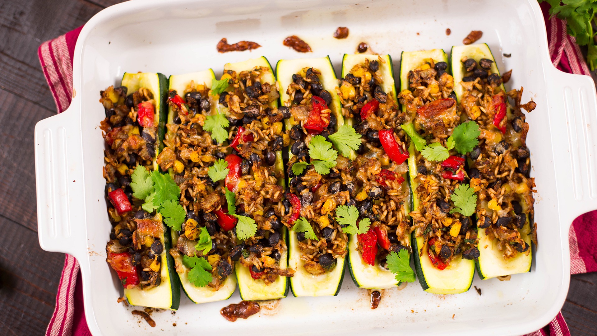 Meatless Mexican Zucchini Burrito Boats Tastemade
