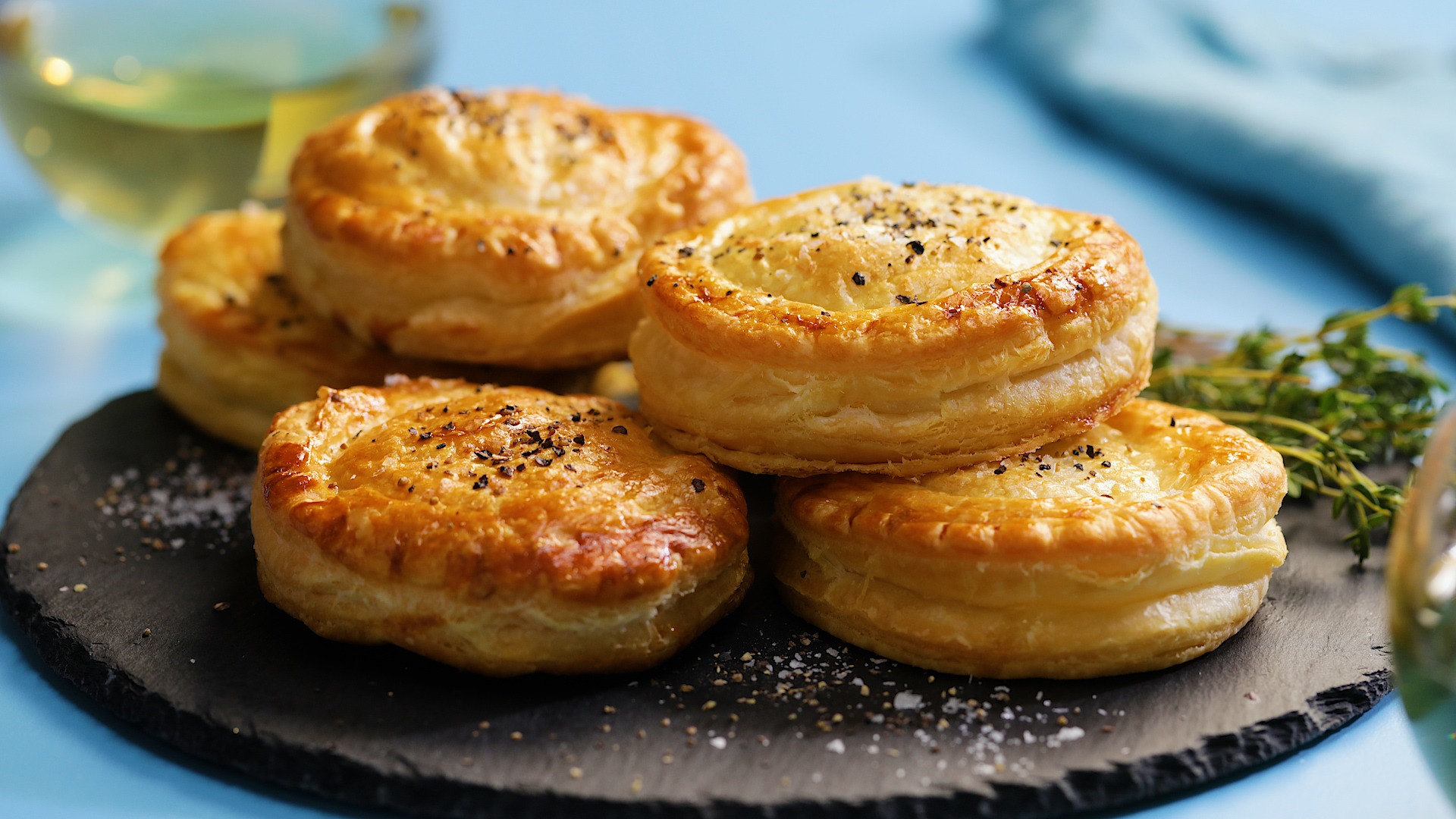 Mini Chicken Pot Pies (made with canned biscuit dough!) - Laughing Spatula