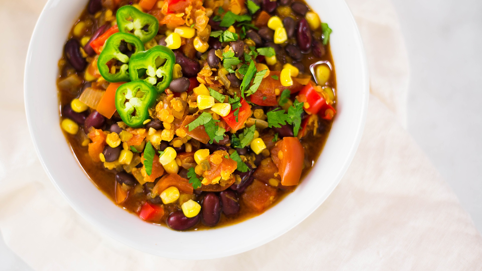 One-Pot Vegan Lentil Chili | Tastemade