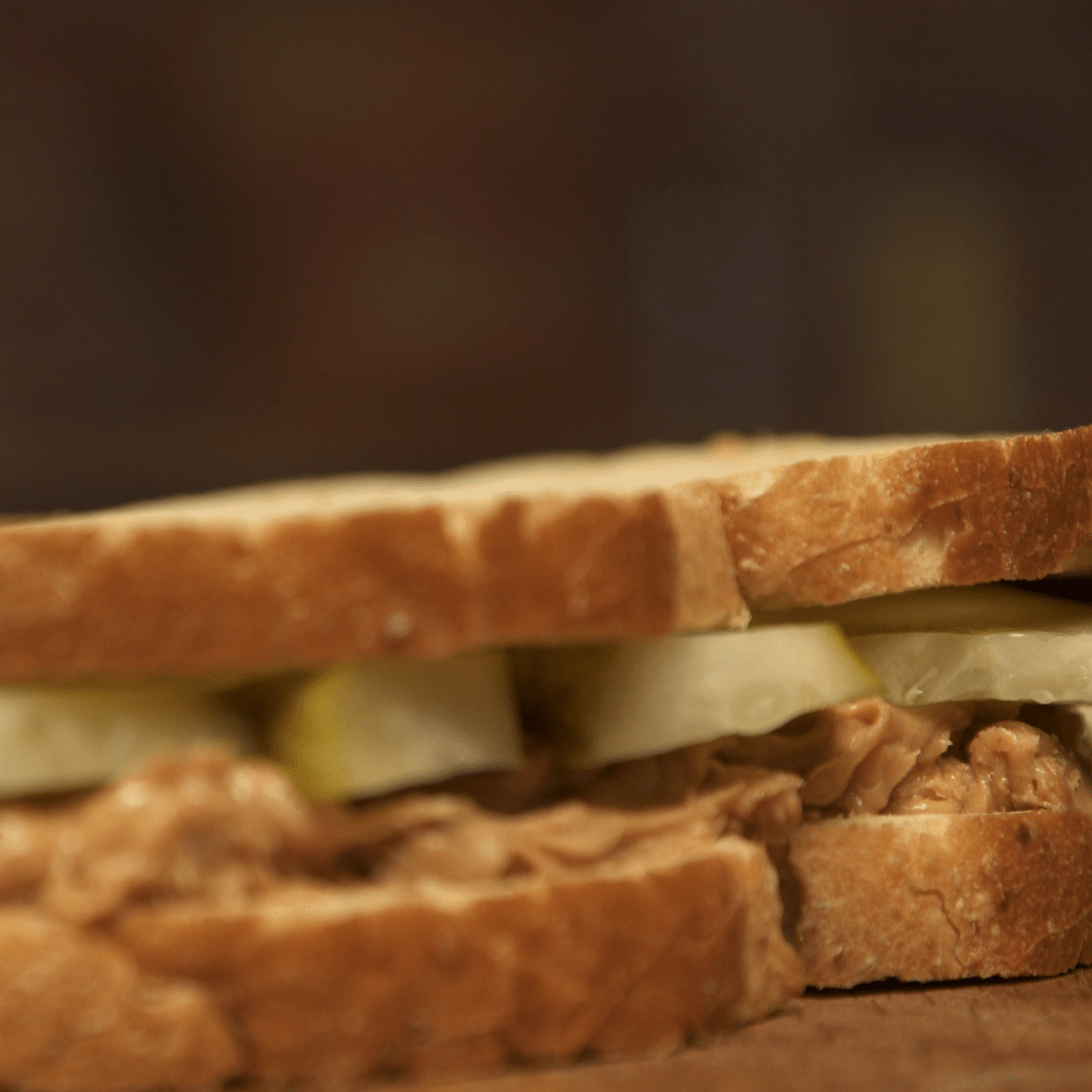 Peanut Butter & Pickle Sandwich | Tastemade