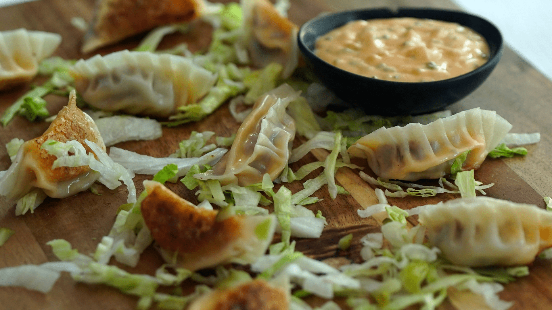 Cheese Burger Gyoza Tastemade