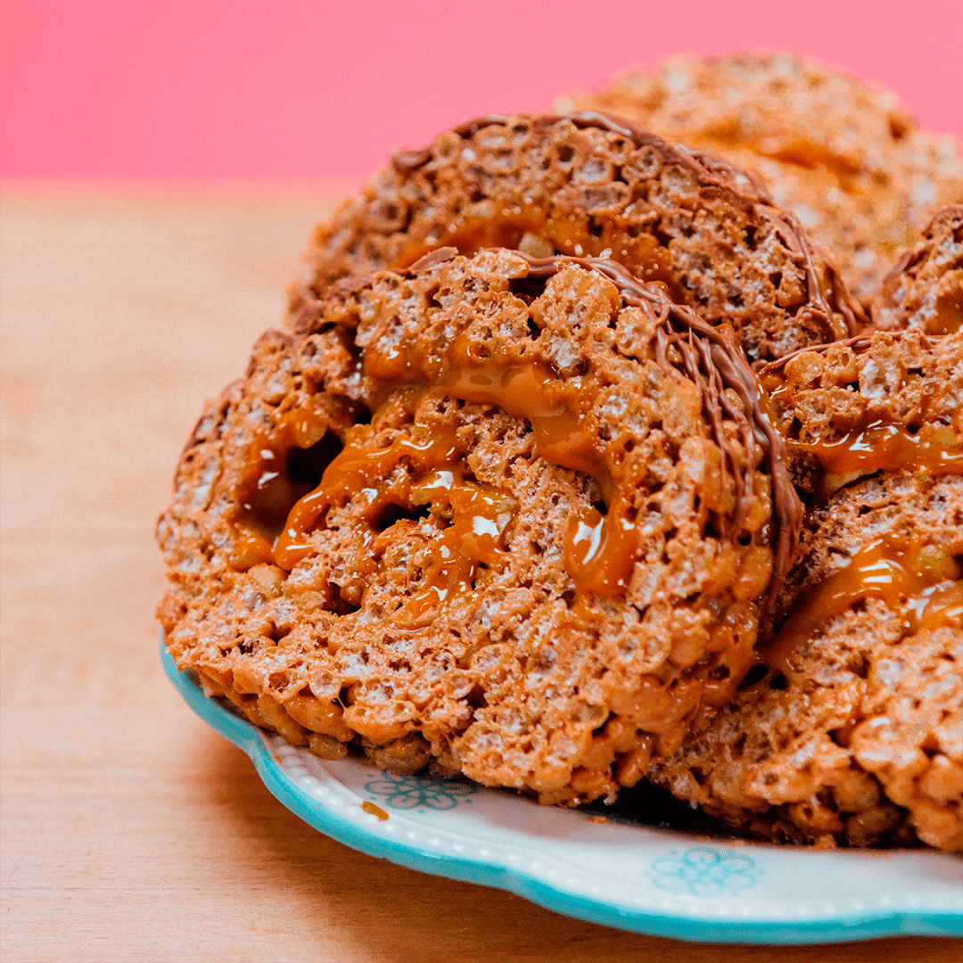 Pinwheel Rice Crispy Snickers Rice Krispies Pinwheel | Tastemade