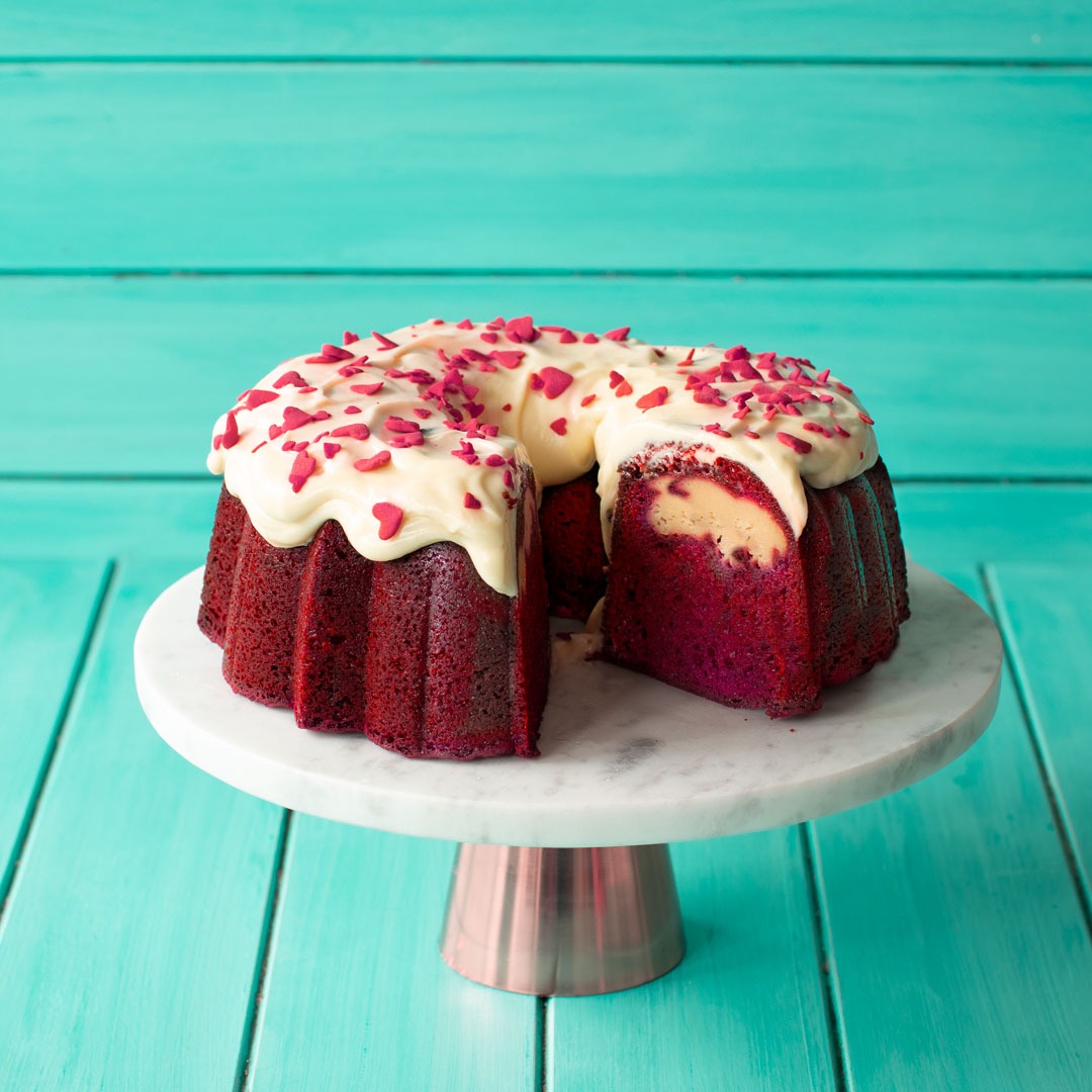 Mini Red Velvet Bundt Cakes, Imperial Sugar, Recipe