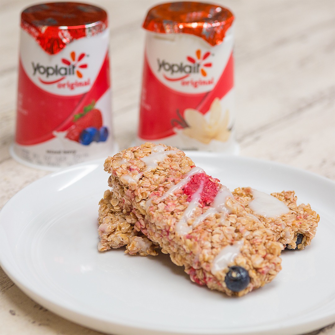 Yoplait Mixed Berry Granola Bars Tastemade