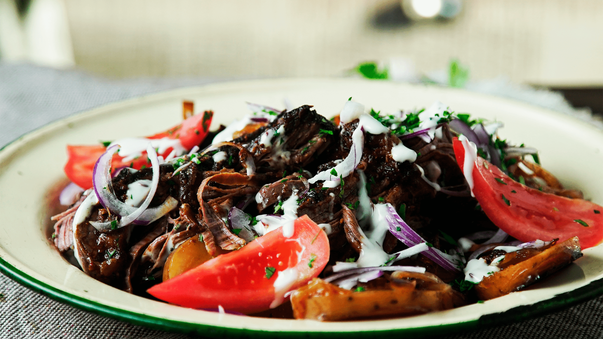 Shredded Meat with Vegetables | Tastemade
