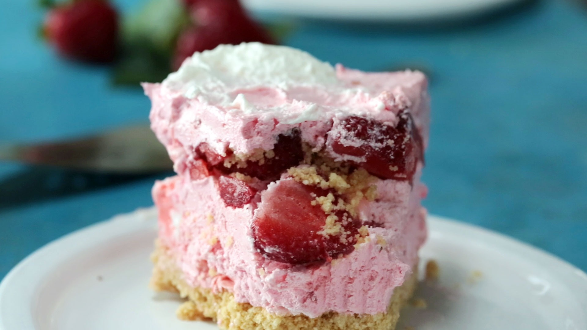 Strawberry Shortcake Ice Cream Cake Recipe