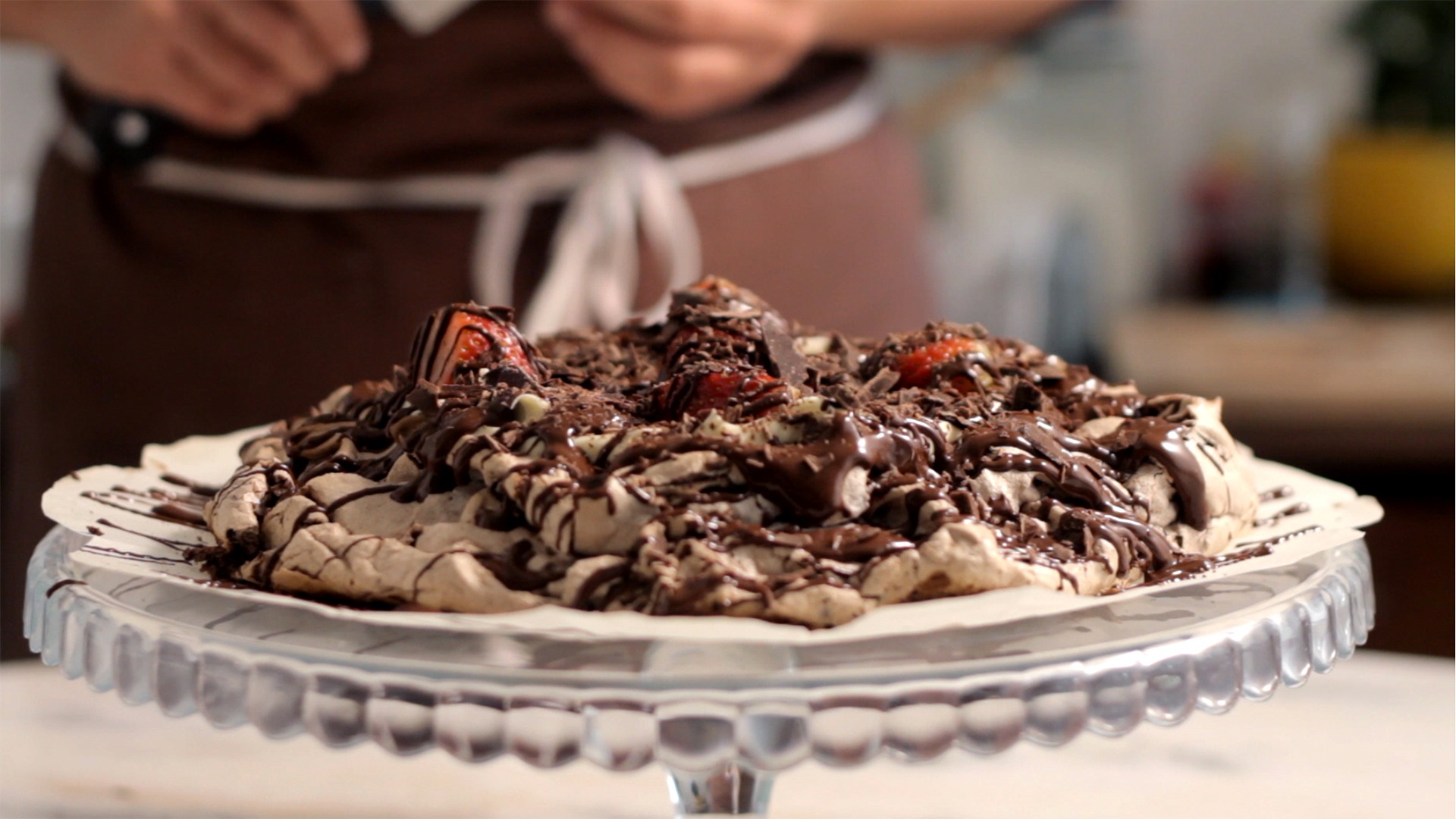 Chocolate meringue recipe. – Look what I made ...