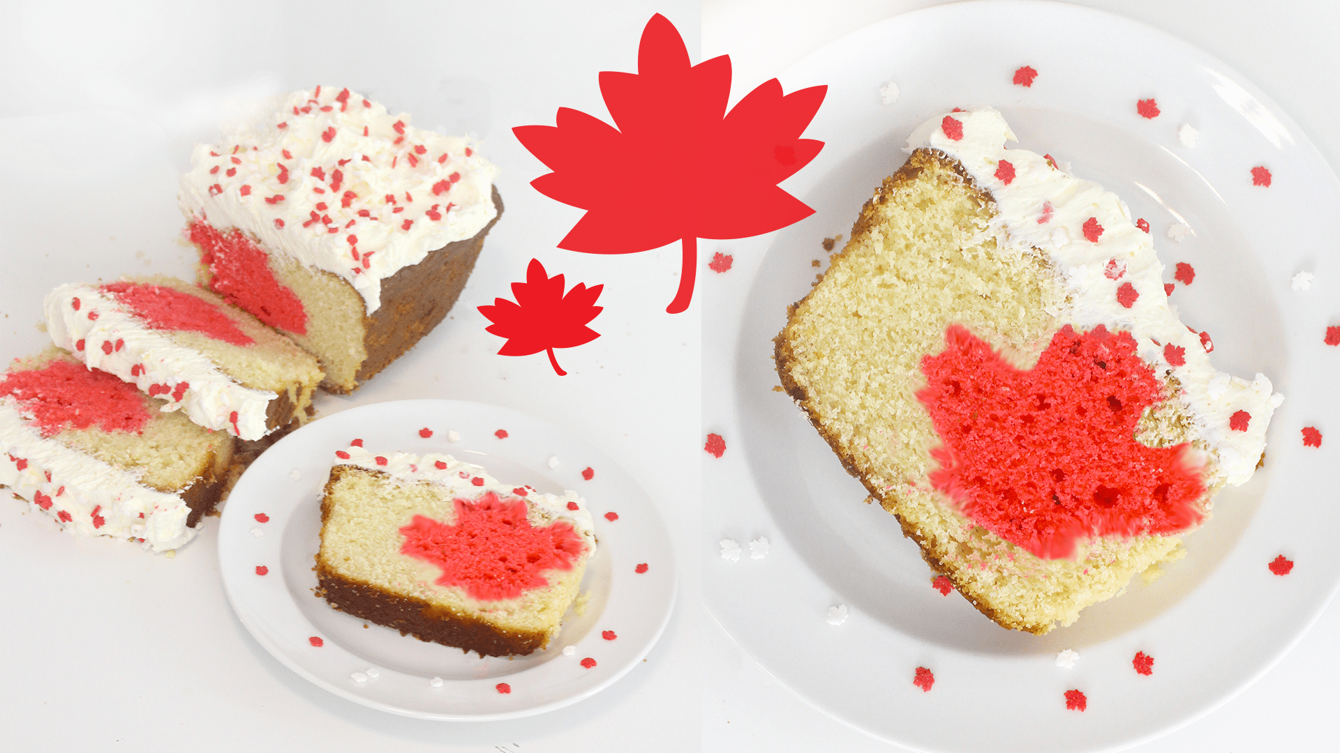 Surprise Canada Cake | Tastemade
