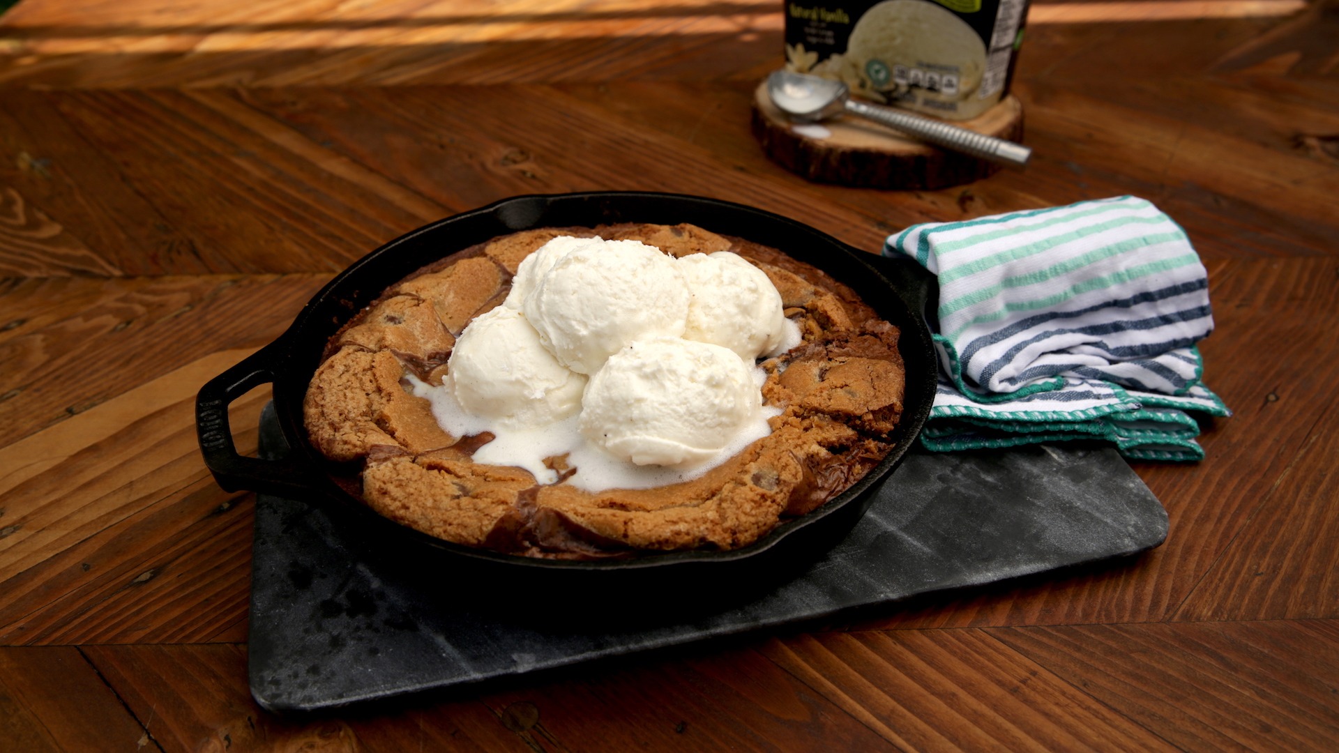 Grilled Skillet Cookie