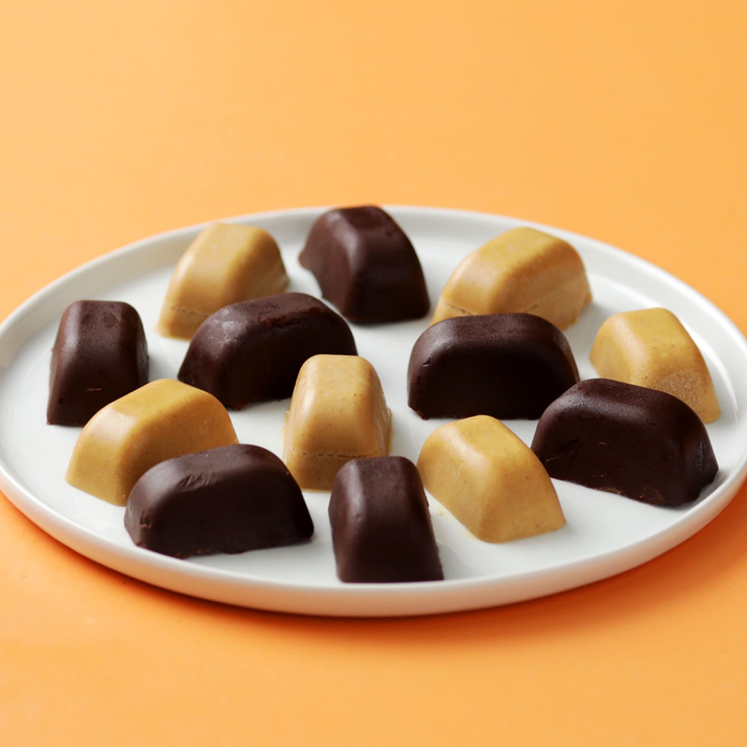 Chocolate Peanut Buter Cups - In An Ice Cube Tray!