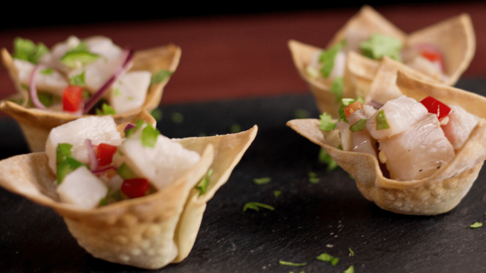 Ceviche Wonton Cups | Tastemade