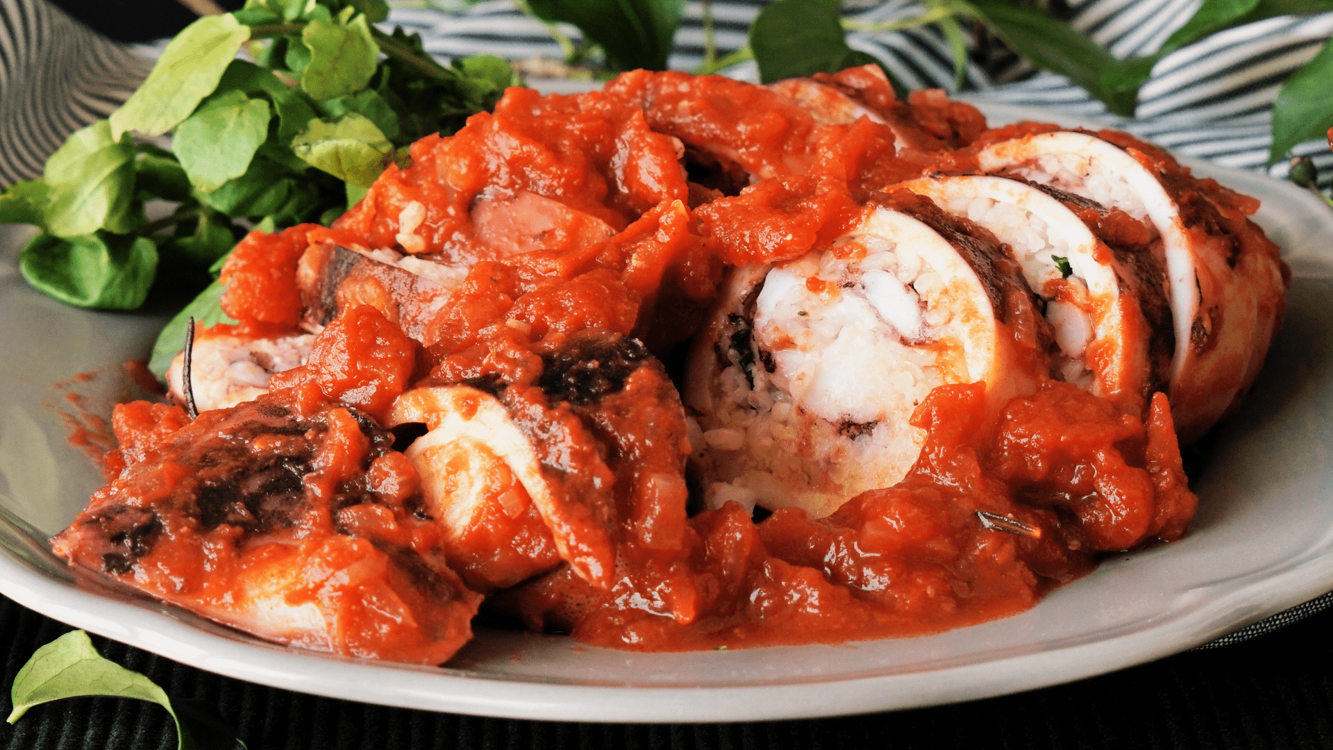 Italian Stuffed Squid | Tastemade