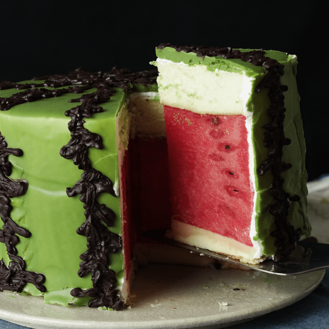 Watermelon Stack Cake Watermelon Cake | Tastemade