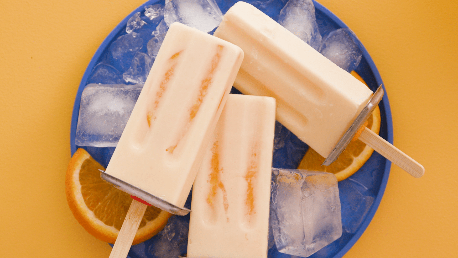 Orange Cream Freezer Pops Tastemade