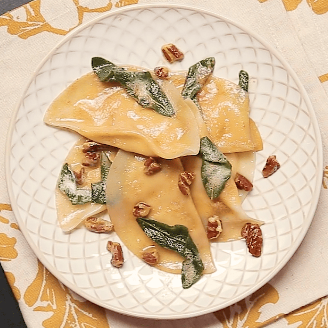 Pumpkin Ravioli | Tastemade