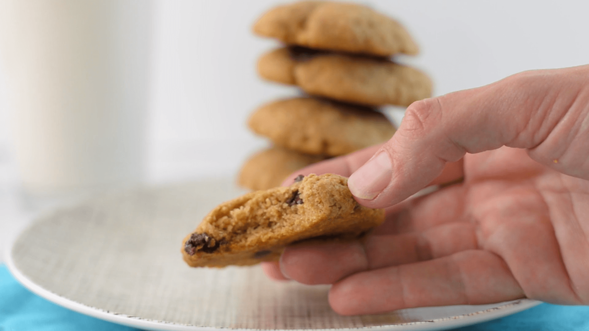 Chocolate Chip Protein Cookies | Tastemade