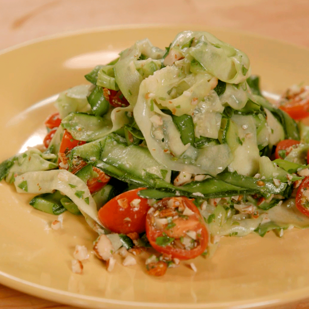 Zucchini Noodles With Parsley Gremolata Tastemade
