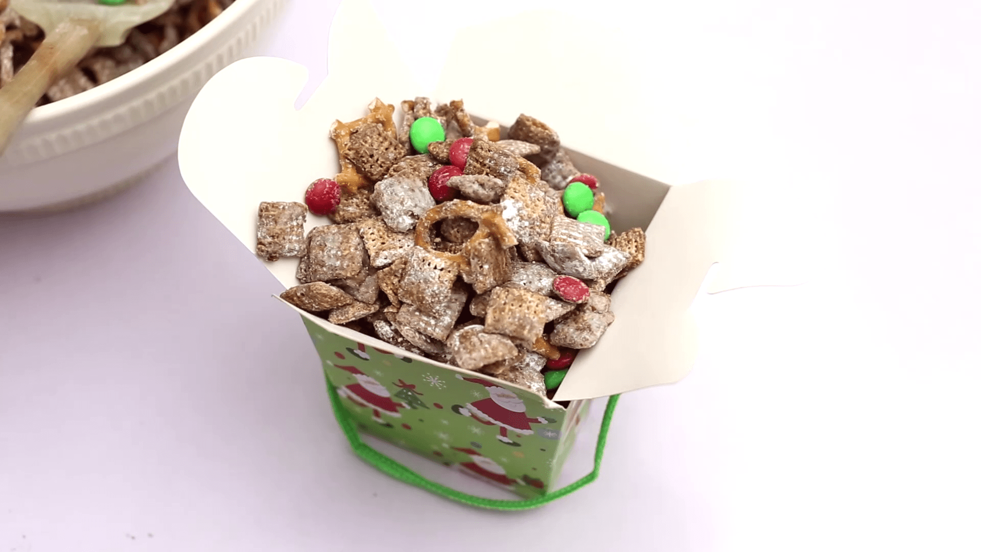 Reindeer Poop Chex Mix
