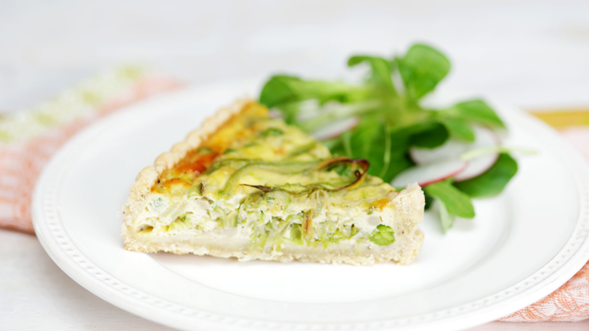 Spring Vegetable Quiche - Kimberton Whole Foods