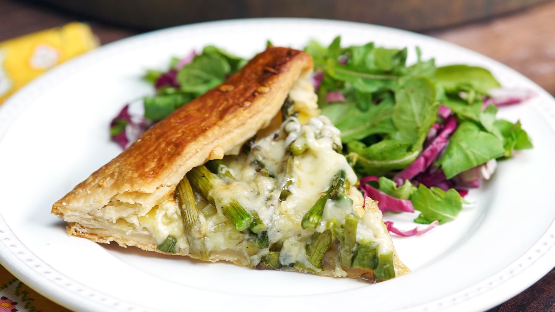 Asparagus Potato Galette Tastemade