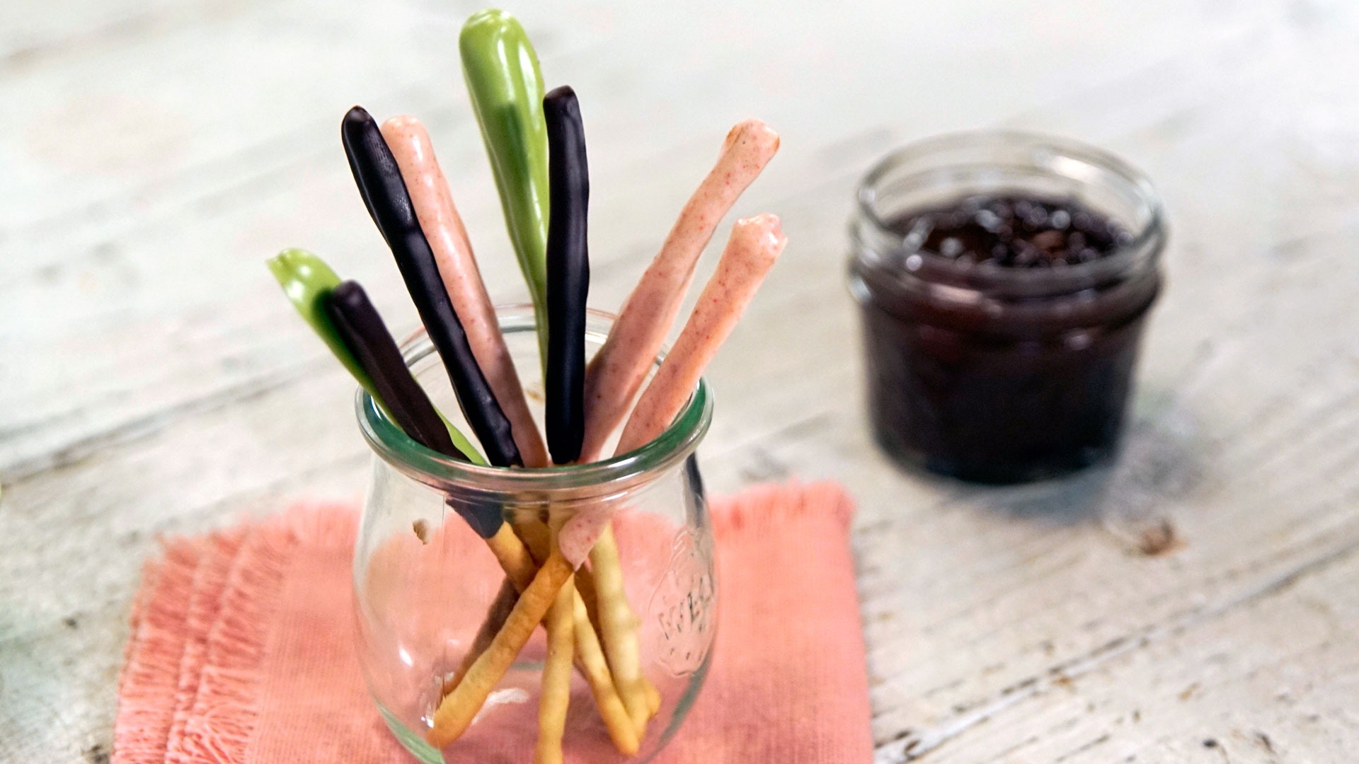 Easy Homemade Pocky Sticks (Assorted Flavors) - What To Cook Today