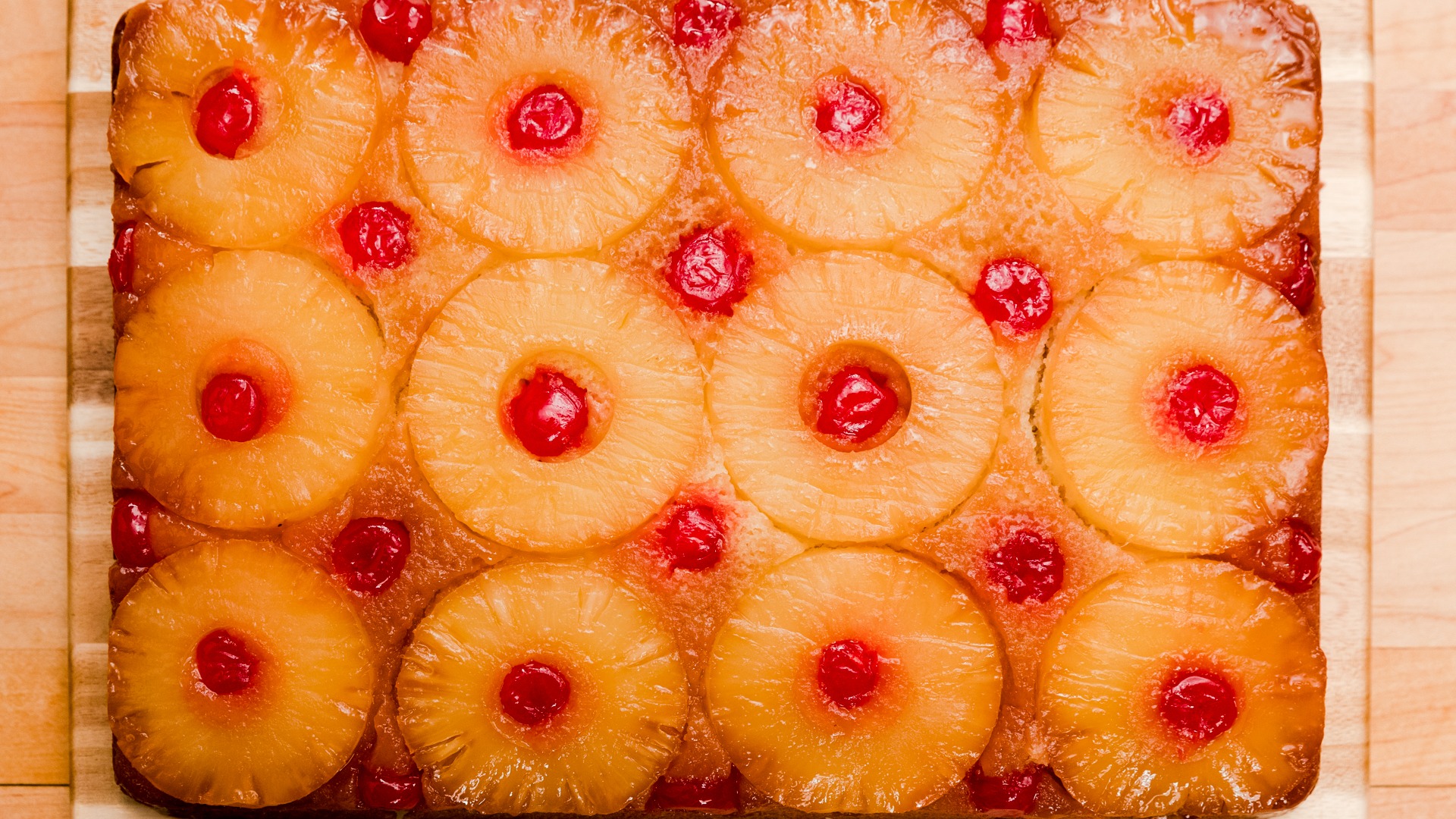 Pineapple Upside Down Cake - Retro Recipe Box