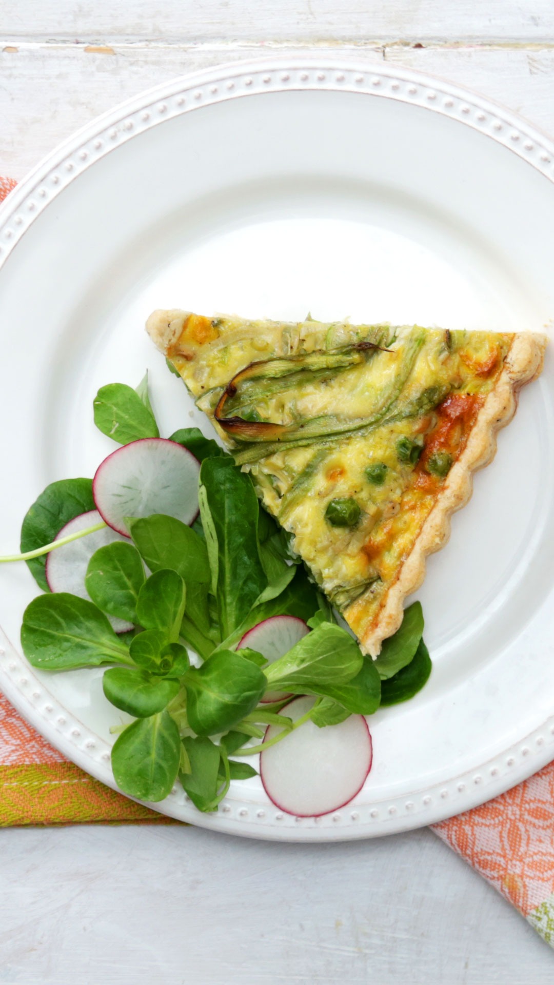 Spring Vegetable Quiche - Kimberton Whole Foods